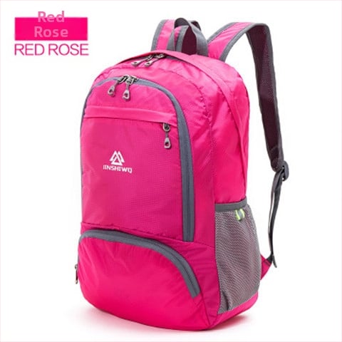 Pārgājienu mugursoma 25L, salokāma, ultra viegla, neilons, ūdensnecaurlaidīga, universāla