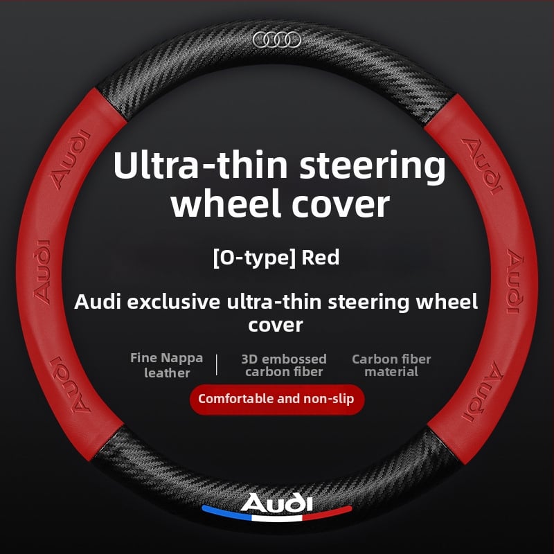 Dakden kormányvédő - műbőr, 3D dombornyomott logó, testreszabható különleges autókhoz, univerzális kompatibilitás, telepítés: speciális autó