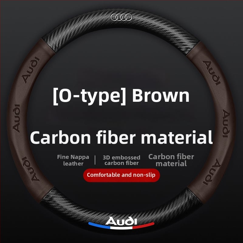 Dakden kormányvédő - műbőr, 3D dombornyomott logó, testreszabható különleges autókhoz, univerzális kompatibilitás, telepítés: speciális autó