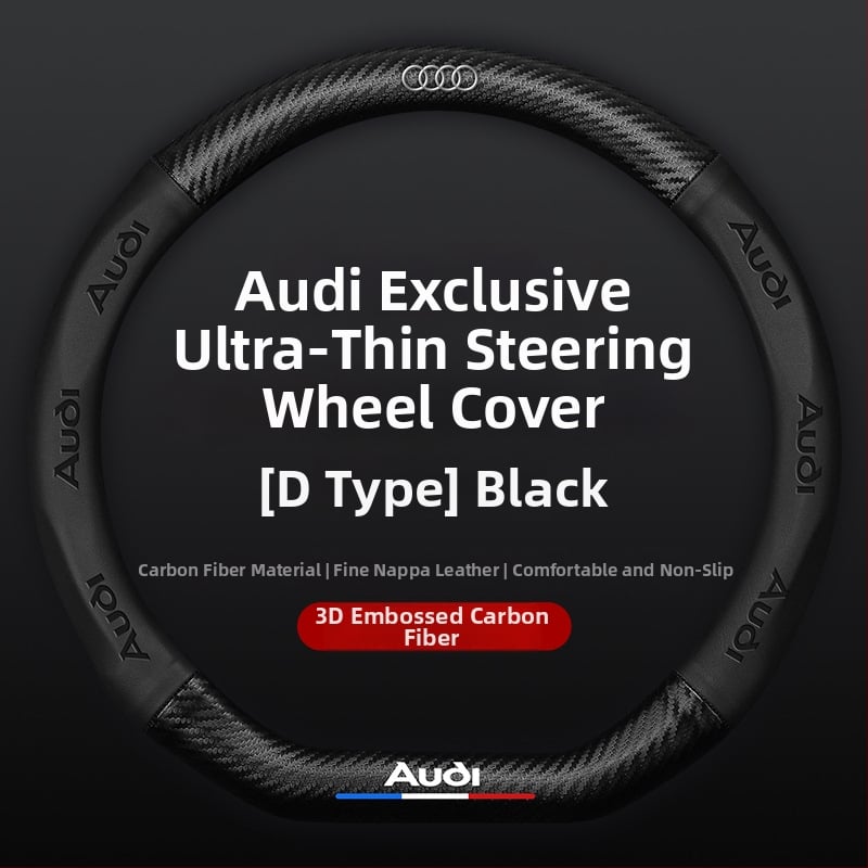 Dakden kormányvédő - műbőr, 3D dombornyomott logó, testreszabható különleges autókhoz, univerzális kompatibilitás, telepítés: speciális autó