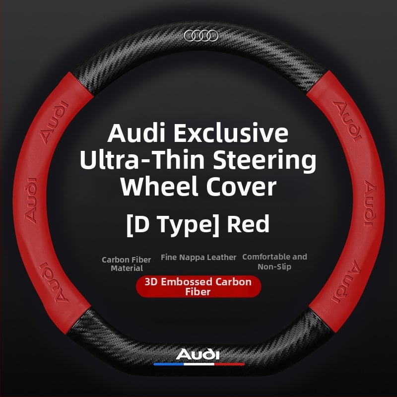 Dakden kormányvédő - műbőr, 3D dombornyomott logó, testreszabható különleges autókhoz, univerzális kompatibilitás, telepítés: speciális autó