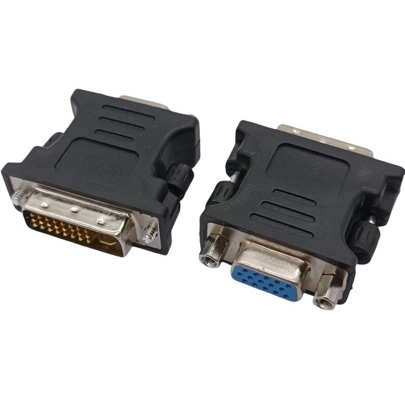 DVI към HDMI конвертор | HDMI мъжки към DVI женски адаптер, модел Ad048, златно покритие на контактите, медно ядро, 60 Hz пренос на данни