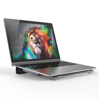 Bază de răcire pentru laptop, din aliaj de aluminiu, cu 2 ventilatoare, pentru notebook