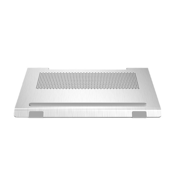 Bază de răcire pentru laptop, din aliaj de aluminiu, cu 2 ventilatoare, pentru notebook