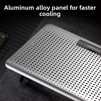 Chladič na notebooku A18s – hliníková zliatina, vzduchové chladenie, hmotnosť 1 kg, kompatibilný s notebookmi/Ultrabook/Playbook