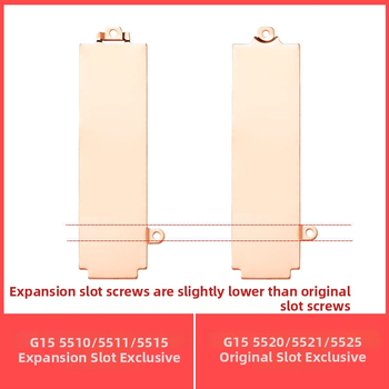 M.2 SSD stiprinājums ar dzesēšanu Dell G15 (5510/5511/5515)