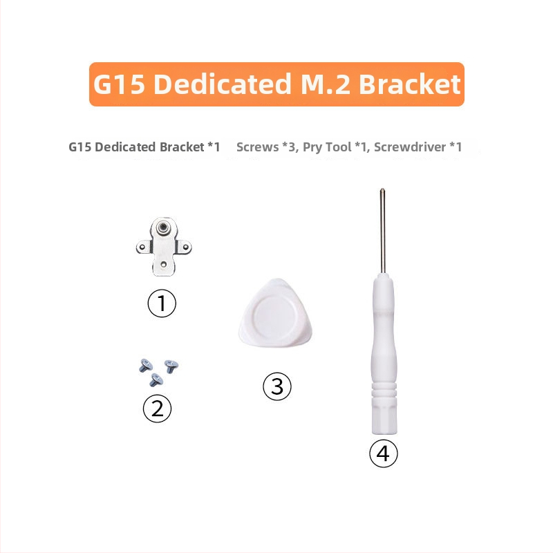 M.2 SSD stiprinājums ar dzesēšanu Dell G15 (5510/5511/5515)