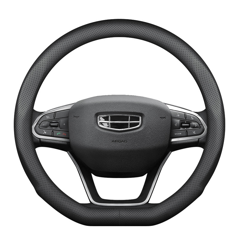 Ochemei navlaka za volan od velura za Geely — sportski stil, univerzalno za sve sezone, posebna instalacija