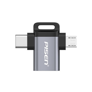 Pisen Lightning OTG adapter, Kétfunkciós, Univerzális kompatibilitás