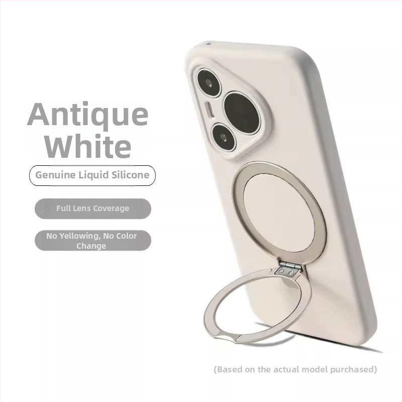 Huawei Pura70 Ultra šķidro silikonu aizsargkorpuss ar objektīva stiprinājumu un pagriezamu mehānismu, izturīgs pret nodilumu, krišanu un pirkstu nospiedumiem