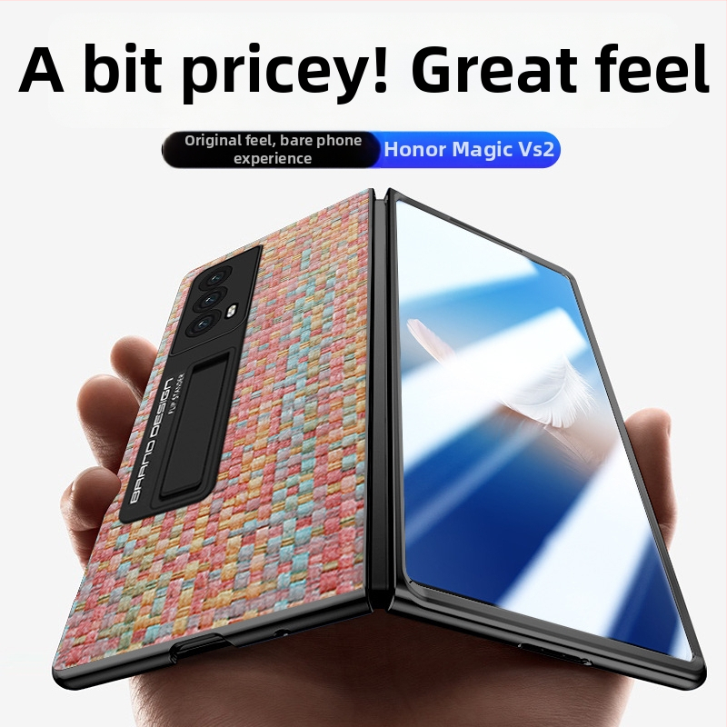 Obal pre Honor Magic V2 s ohybným displejom – VS2 klasický GD vzor, malý kvetinový vzor, proti pádu, dvojdielny ochranný kryt