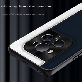 QML obal na telefón pre Honor Magic6Pro, z imitovanej kože, matný povrch, kockovaný vzor, ochrana proti pádu