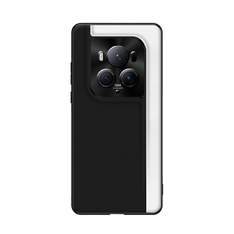 Θήκη τηλεφώνου QML για Honor Magic6Pro, από τεχνητό δέρμα, ματ φινίρισμα, καρό σχέδιο, προστασία από πτώσεις