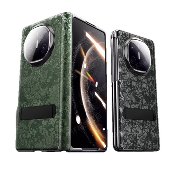 Калъф за Huawei MateX6 – минималистичен стил, PU кожа, горещо пресован дизайн, защита срещу изпускане