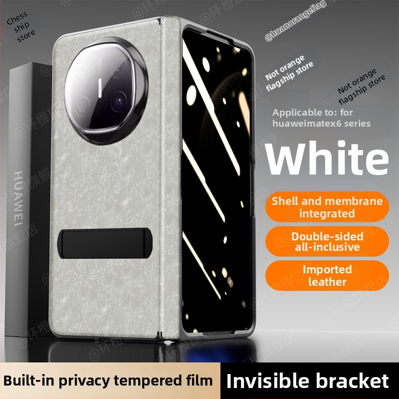 Ochranný kryt Huawei MateX6 – minimalistický štýl, PU koža, povrch horúcim lisovaním, ochrana proti pádu