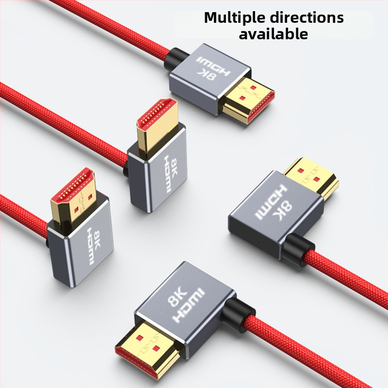 HDMI ohýbaný kábel pre bezzrkadlovky, 8K/4K60 výstup na monitor a kartu na zachytávanie