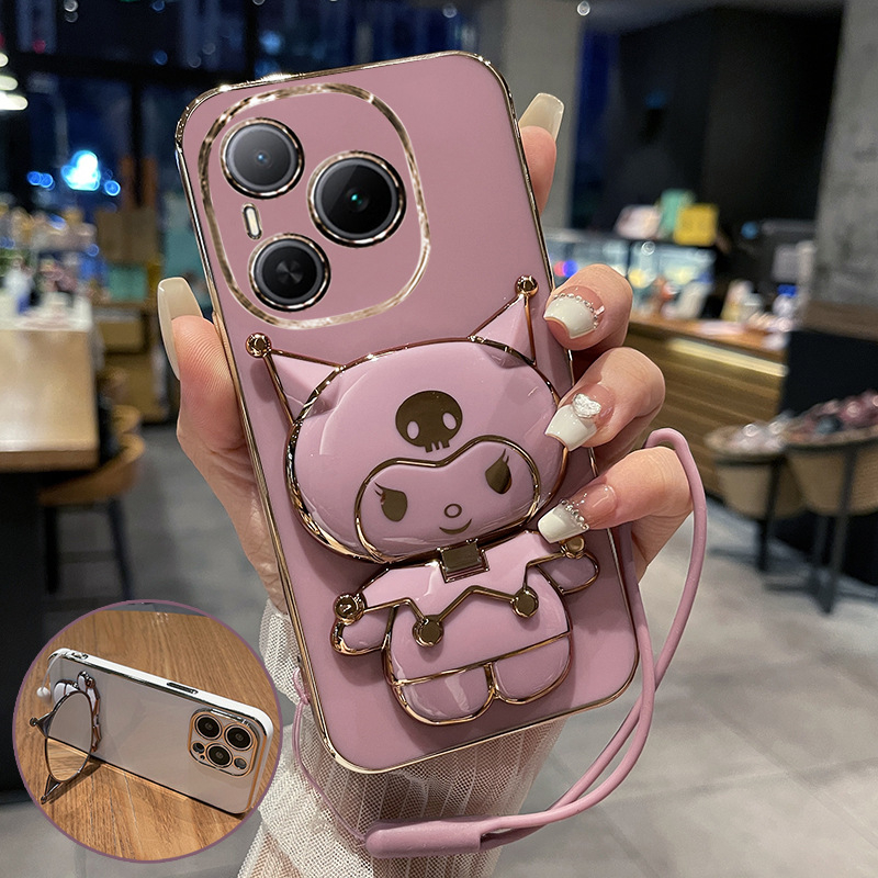 Защитен калъф за HONOR смартфони с функция против падане и електроплакиран завършек