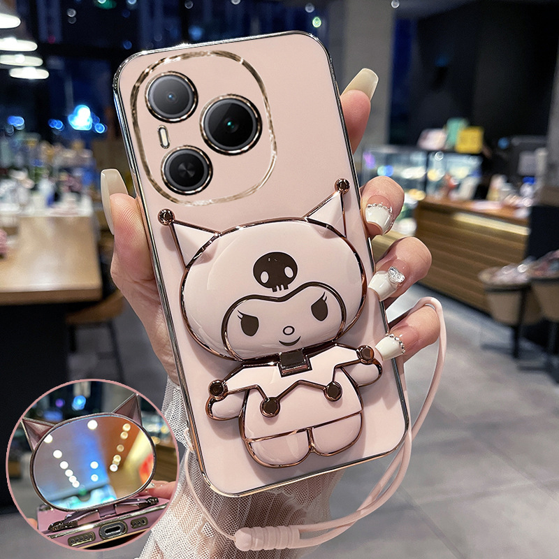 Защитен калъф за HONOR смартфони с функция против падане и електроплакиран завършек