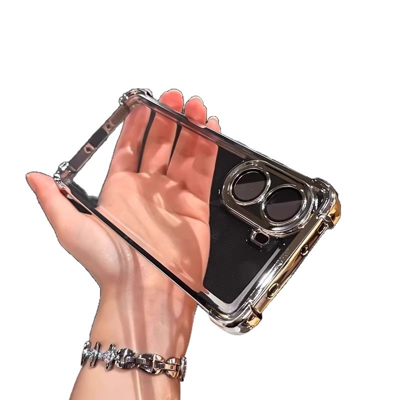 Калъф за телефон за Xiaomi Poco F8 Ultra – TPU корпус, електроплакиран дизайн; удароустойчив, против изпускане, устойчив на надраскване и противожълтяване.