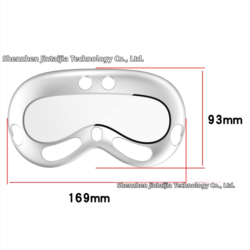 Kaitsekind Apple Vision Pro jaoks – PC materjal, bränd Jin Taijia, ühilduv Apple’iga, 63 g, kaasas OPP kott