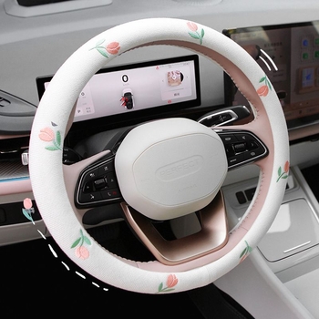 Autó kormánykerék borító, len felület, egyszerű stílus, négy évszakos univerzális, Tianruika márka