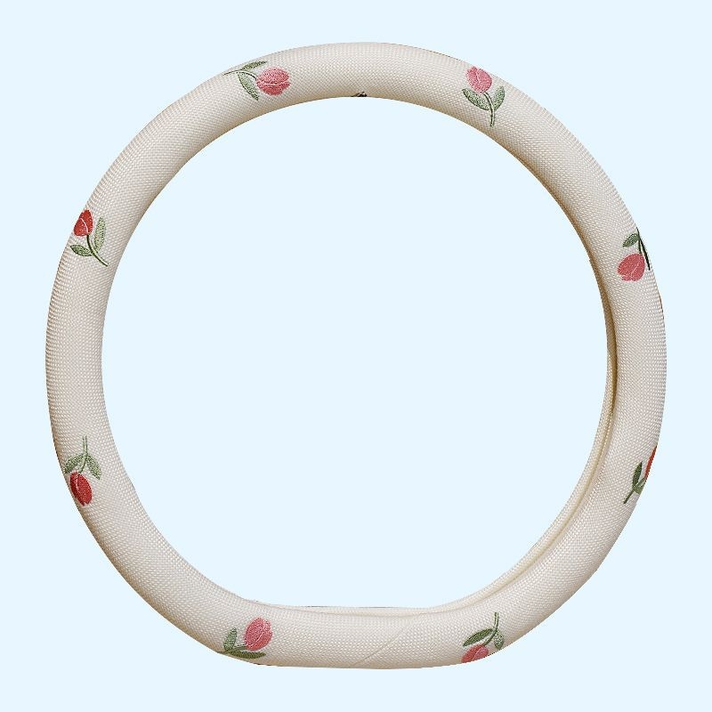 Autó kormánykerék borító, len felület, egyszerű stílus, négy évszakos univerzális, Tianruika márka