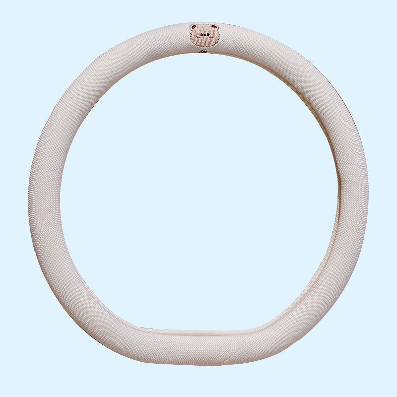 Autó kormánykerék borító, len felület, egyszerű stílus, négy évszakos univerzális, Tianruika márka