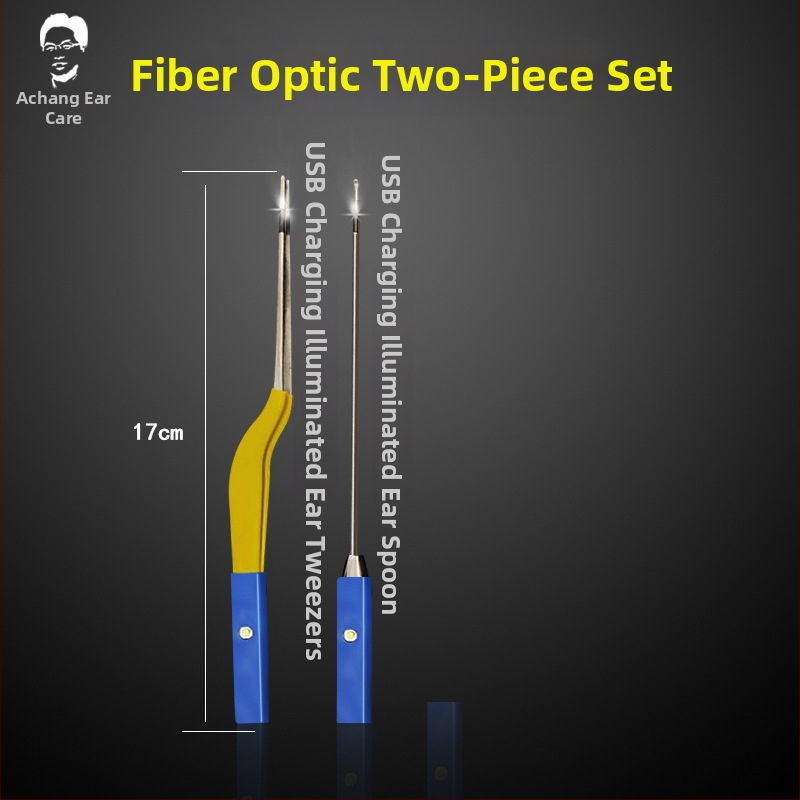 Achang Φωτεινό εργαλείο καθαρισμού αυτιών για παιδιά - Σιλικόνη με μαλακό άκρο, οπτικό παράθυρο, επαναφορτιζόμενο