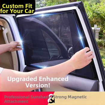 Jaluzea auto din plasă cu clips magnetic, izolație termică pentru geam lateral, montaj încastrat (Material: plasă; Modele aplicabile: acoperire vehicul dedicat; Model: vezi detalii)