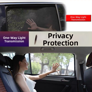 Jaluzea auto din plasă cu clips magnetic, izolație termică pentru geam lateral, montaj încastrat (Material: plasă; Modele aplicabile: acoperire vehicul dedicat; Model: vezi detalii)