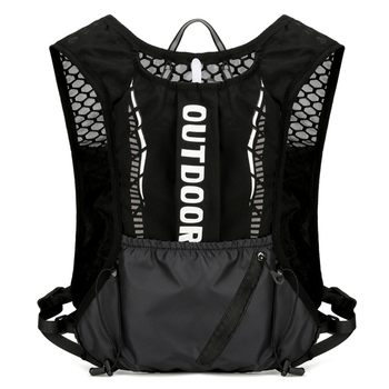 Rucsac sport ultraușor pentru ciclism și drumeții, cu bretele curbate, din nylon și căptușeală din poliester, unisex