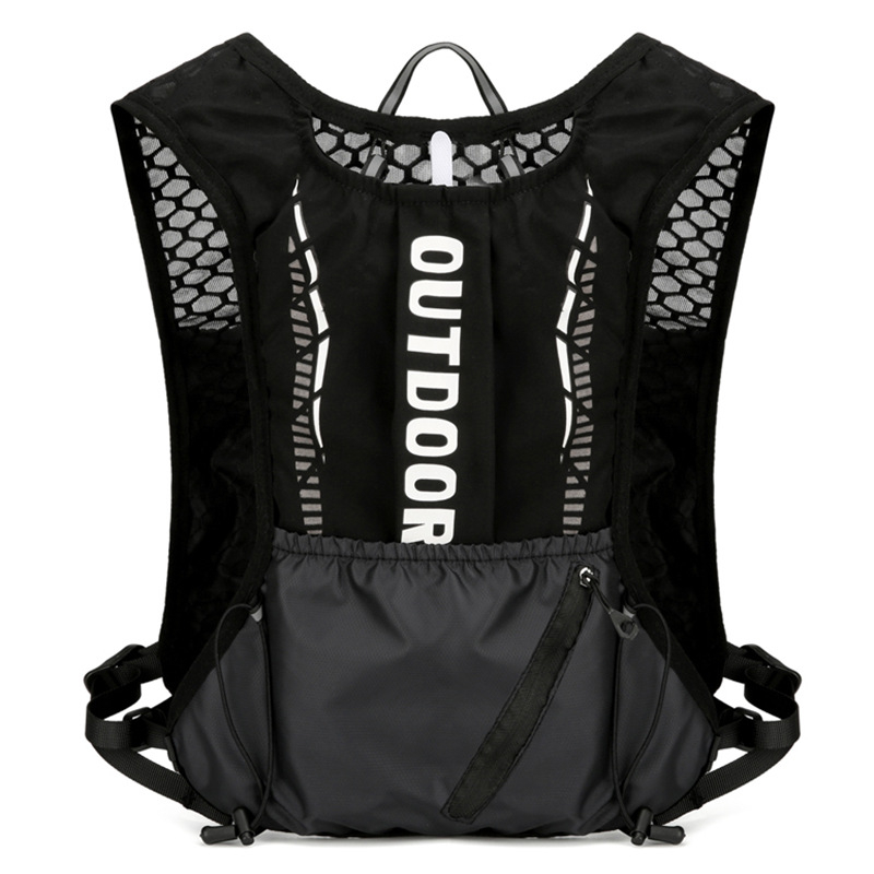 Rucsac sport ultraușor pentru ciclism și drumeții, cu bretele curbate, din nylon și căptușeală din poliester, unisex