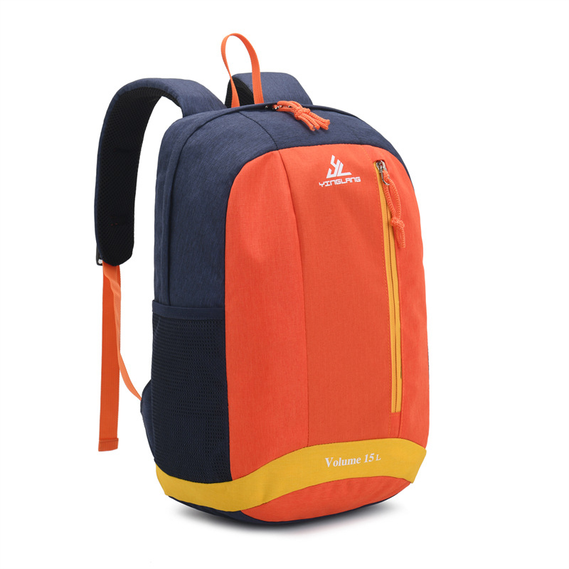 Rucsac Yinglang Casual, rucsac de călătorie ușor pentru bărbați și femei, material lână, model 0605# bretele double, imprimeu carouri, respirabil, impermeabil, ultra-ușor, ghiozdan pentru elevi primar și gimnaziu