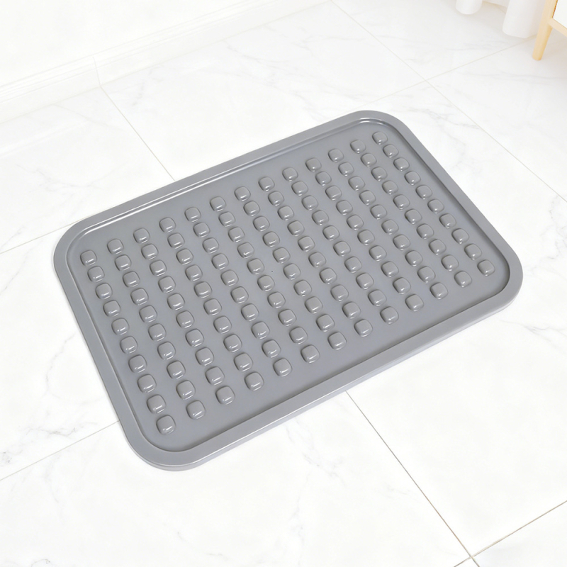 Котешка кутия за пясък, ПП материал, квадратна форма, отворена тоалетна, стандартни спецификации