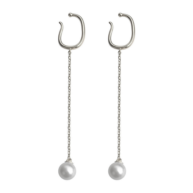 JoJe loo cercei din cupru, în stil Chanel, pentru femei