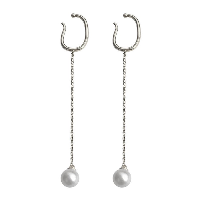 JoJe loo cercei din cupru, în stil Chanel, pentru femei