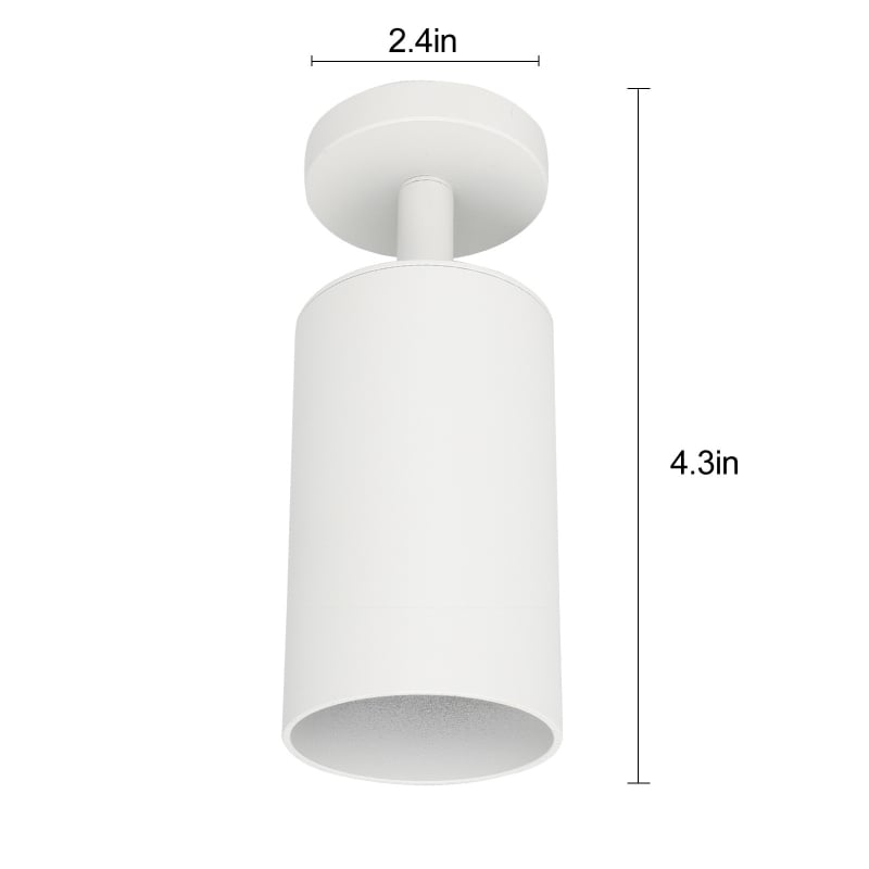 LED трек светлина Nordic стил, GU10, алуминиева конструкция, модел 001, за вътрешен монтаж