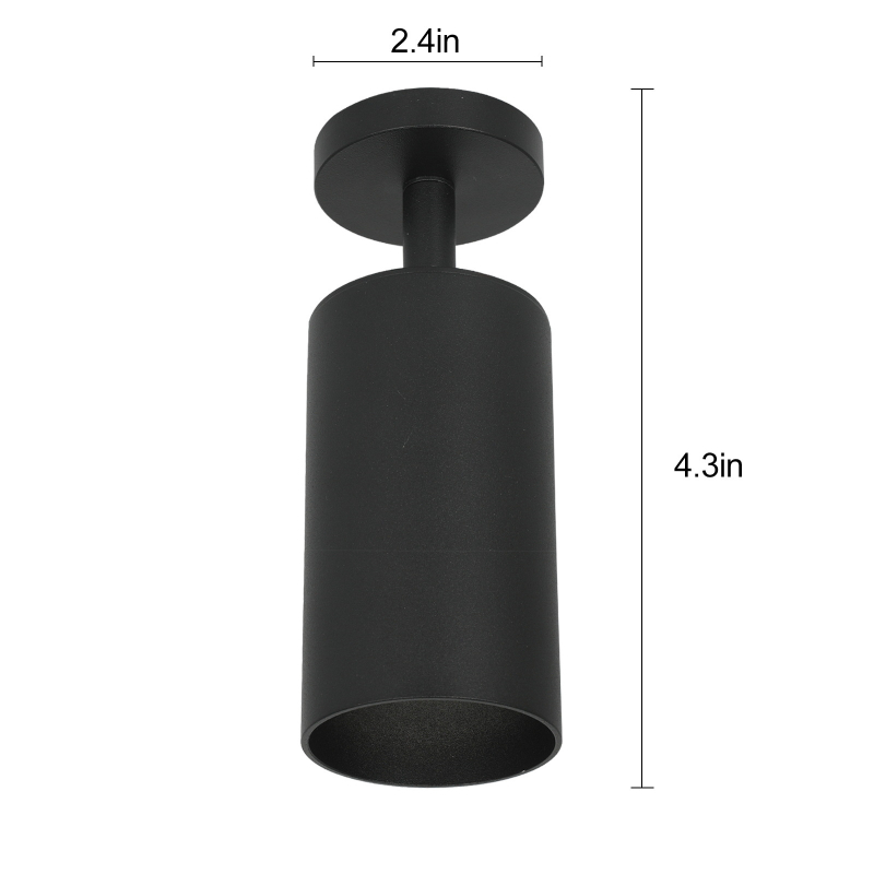 LED трек светлина Nordic стил, GU10, алуминиева конструкция, модел 001, за вътрешен монтаж