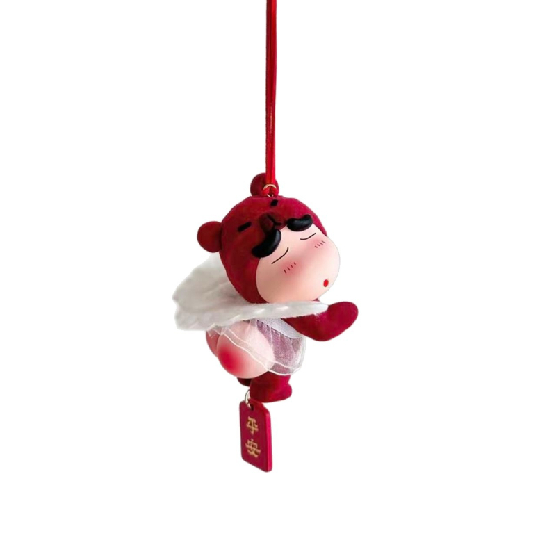 Висулка за кола: Мече в стил карикатура, смола, интериорен декор, автомобилни украси