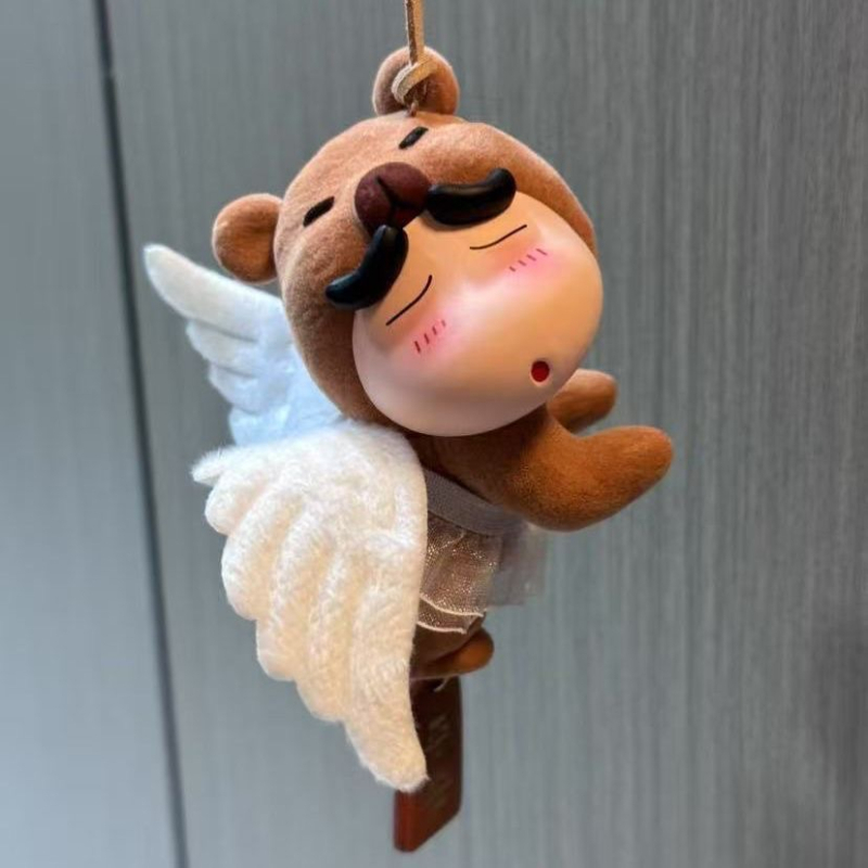 Висулка за кола: Мече в стил карикатура, смола, интериорен декор, автомобилни украси