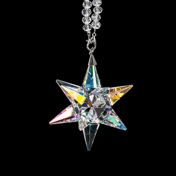 Автомобилна висулка за вътрешен декор от кристал (K9), минималистичен стил, марка Chen crystal, за огледало за обратно виждане