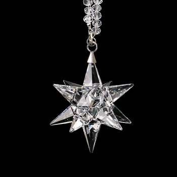 Автомобилна висулка за вътрешен декор от кристал (K9), минималистичен стил, марка Chen crystal, за огледало за обратно виждане