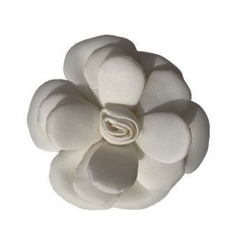 3D textil virág corsage, poliészter rost, női divat stílus, gyártási szám 25012, nyár 2025