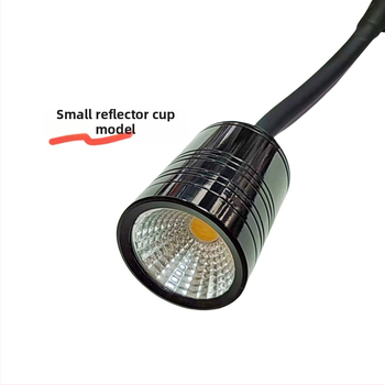 Trojčlenný hliníkový obal lampy pre akvárium, sada 3 diely, model TN-T05, hliník 6063, eloxovaný povrch, COB-kompatibilné, 3W/5W/10W