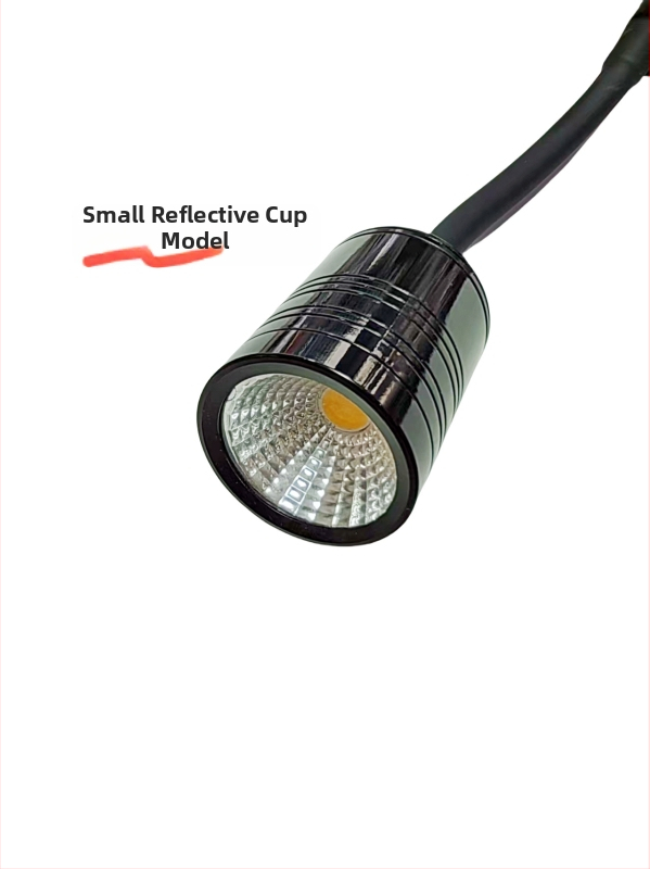 Trojčlenný hliníkový obal lampy pre akvárium, sada 3 diely, model TN-T05, hliník 6063, eloxovaný povrch, COB-kompatibilné, 3W/5W/10W
