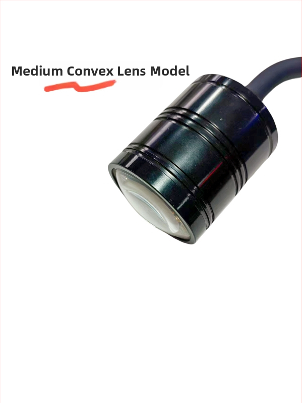Trojčlenný hliníkový obal lampy pre akvárium, sada 3 diely, model TN-T05, hliník 6063, eloxovaný povrch, COB-kompatibilné, 3W/5W/10W