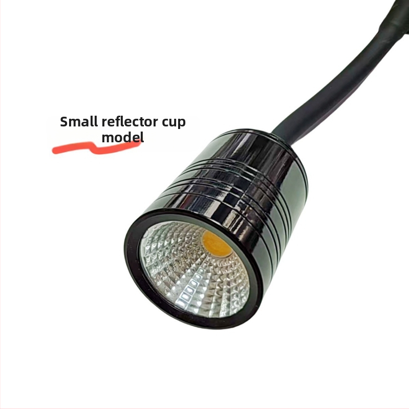 Trojčlenný hliníkový obal lampy pre akvárium, sada 3 diely, model TN-T05, hliník 6063, eloxovaný povrch, COB-kompatibilné, 3W/5W/10W