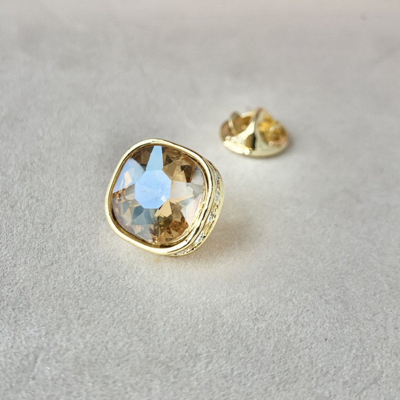 Pin za ovratnik - unisex, korejski stil, geometrijski dizajn, višefunkcionalan, broj proizvodnje X3111 (Materijal: legura)