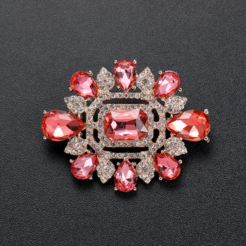 Κράμα ορθογώνια γεωμετρική καρφίτσα με ηλεκτροπλατιωμένο φινίρισμα, ρετρό στυλ αυλής, unisex.