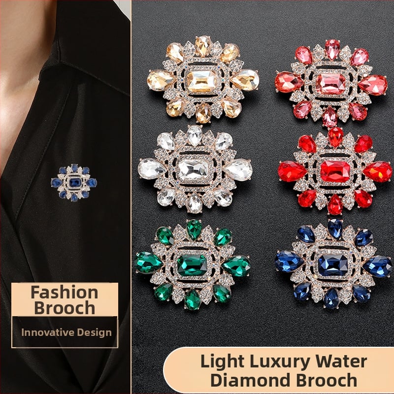 Κράμα ορθογώνια γεωμετρική καρφίτσα με ηλεκτροπλατιωμένο φινίρισμα, ρετρό στυλ αυλής, unisex.